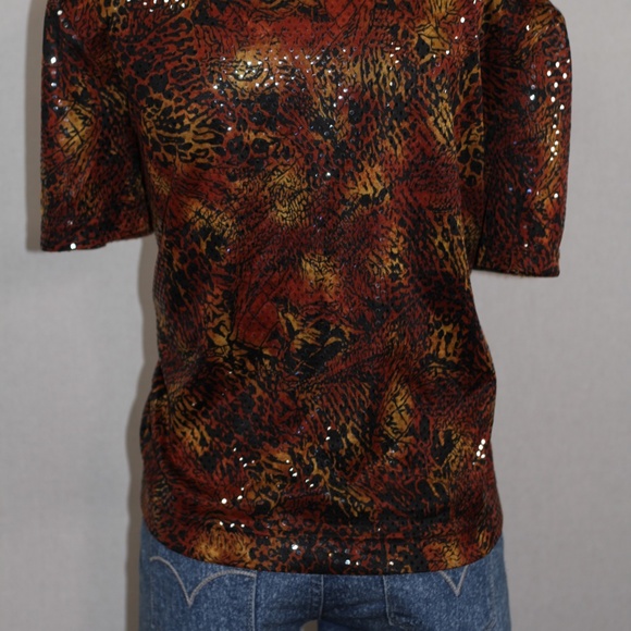 Miss Dorby Snakeskin Blouse - Picture 10 of 14